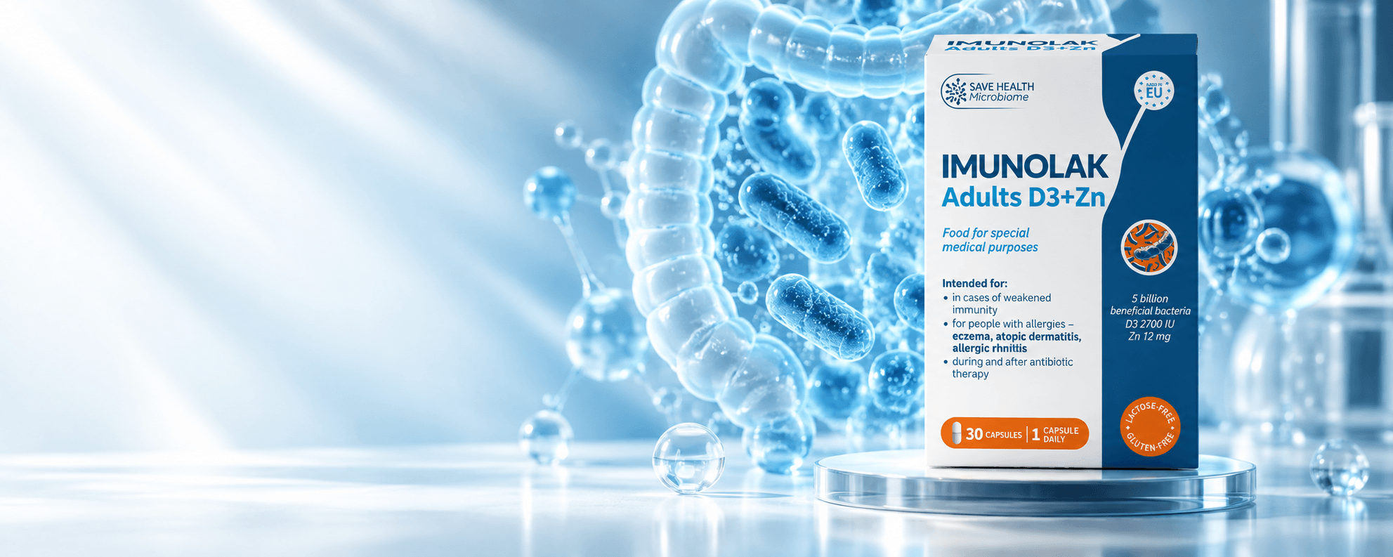 IMUNOLAK Adults D3 + Zn
